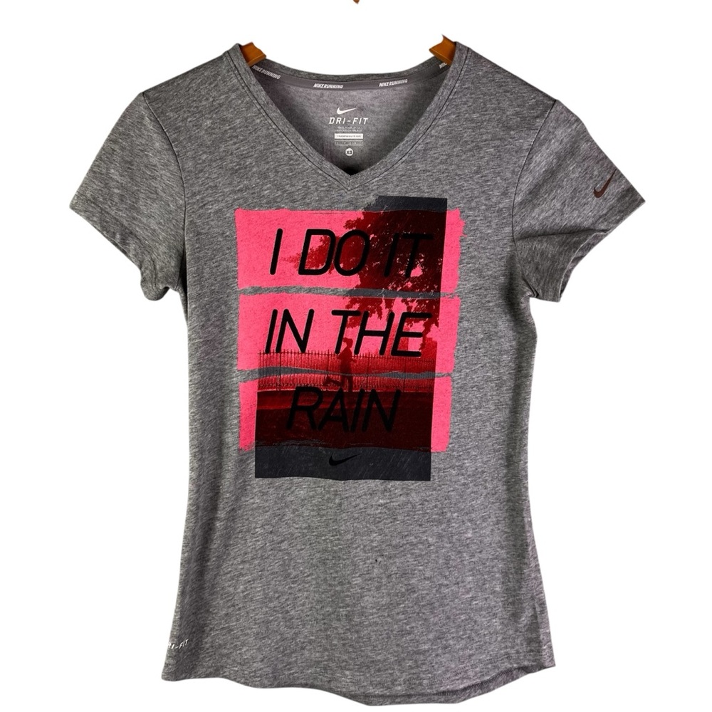 Nike Gray Dri-FIT Running Shirt